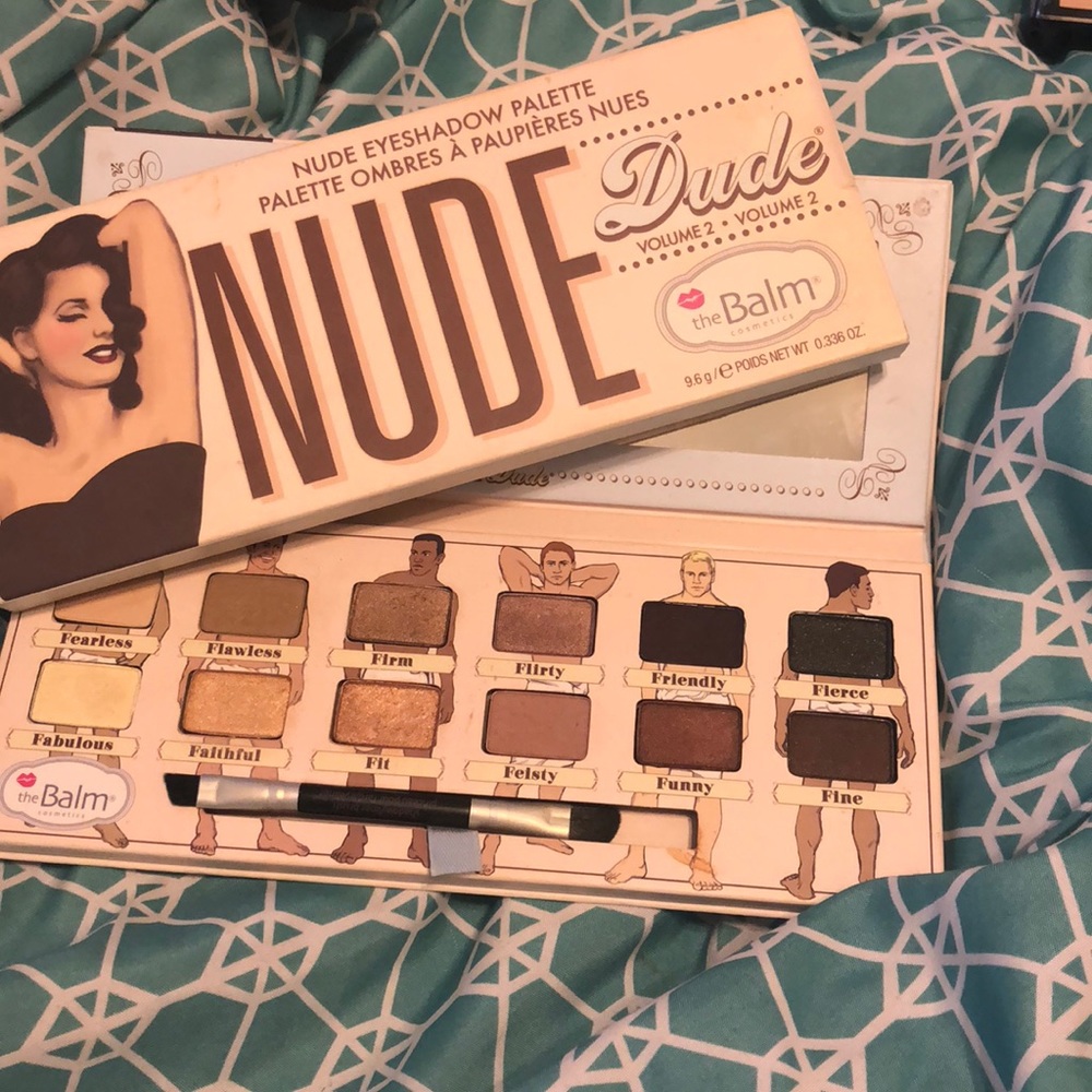 The ball eye shadow palette nude dudes